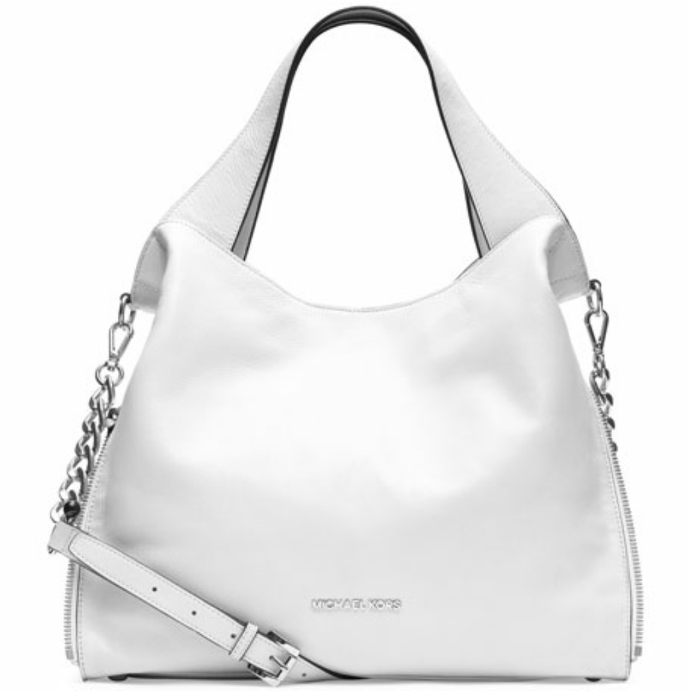Michael Kors Devon Large Leather Shoulder Tote